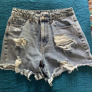 Forever 21 Jean Shorts. Used-Like new. Fits size 4. Non-smoking, no pet house.